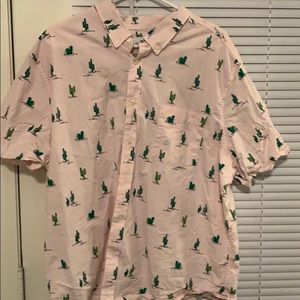 Cactus print shirt